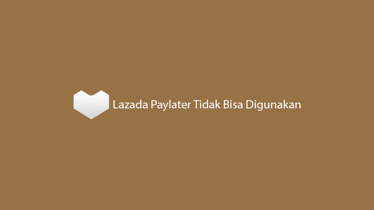 Lazada Paylater Tidak Bisa Digunakan