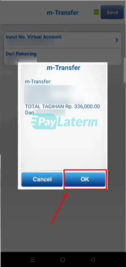 Rincian Pembayaran Tagihan Jatuh Tempo Indodana Paylater