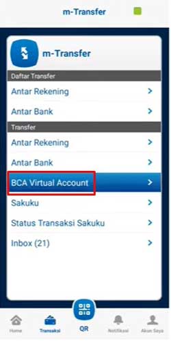 Pilih Bca Virtual Account